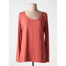 ADIA - T-shirt orange en modal - Femme - Taille 42 - Modz