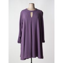 MAT. - Robe mi-longue violet en polyester - Femme - Taille 48 - Modz