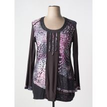 GELCO - Tunique manches longues noir en viscose - Femme - Taille 46 - Modz