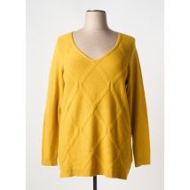 YESTA - Pull jaune en viscose - Femme - Taille 48 - Modz