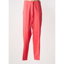 JEAN GABRIEL - Pantalon slim rouge en coton - Femme - Taille 52 - Modz