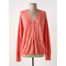 DIANE LAURY - Gilet manches longues orange en polyester - Femme - Taille 44 - Modz