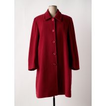 JEAN DELFIN - Manteau long rouge en laine - Femme - Taille 54 - Modz