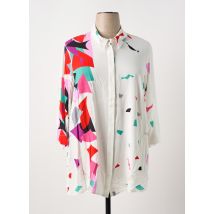 GUY DUBOUIS - Chemisier blanc en viscose - Femme - Taille 54 - Modz