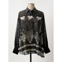 MAT. - Chemisier noir en polyester - Femme - Taille 52 - Modz