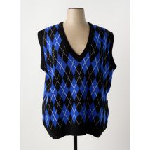 MAT. - Pull bleu en acrylique - Femme - Taille 54 - Modz