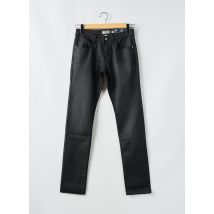 CARNET DE VOL - Pantalon slim noir en coton - Homme - Taille 38 - Modz