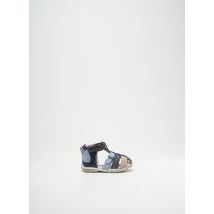 GBB - Sandales/Nu pieds bleu en cuir - Garçon - Taille 19 - Modz