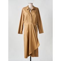 KOCCA - Robe longue beige en coton - Femme - Taille 42 - Modz