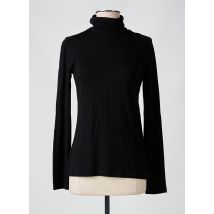TIMEZONE - Pull col roulé noir en viscose - Femme - Taille 34 - Modz