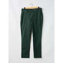 FAGUO - Pantalon chino vert en coton - Homme - Taille 42 - Modz