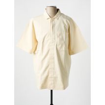 PULL IN - Chemise manches courtes beige en coton - Homme - Taille M - Modz