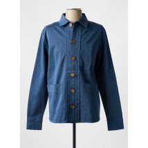 PULL IN - Chemise manches longues bleu en coton - Homme - Taille S - Modz