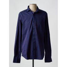 SCOTCH & SODA - Chemise manches longues bleu en coton - Homme - Taille L - Modz