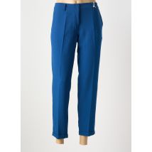 PAKO LITTO - Pantalon 7/8 bleu en polyester - Femme - Taille 44 - Modz