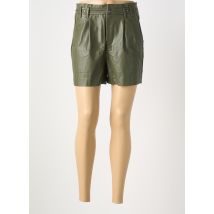 FREEMAN T.PORTER - Short vert en polyurethane - Femme - Taille W28 - Modz
