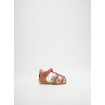KICKERS - Sandales/Nu pieds rose en cuir - Fille - Taille 19 - Modz