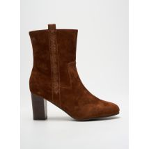 EMILIE KARSTON - Bottines/Boots marron en cuir - Femme - Taille 37 - Modz