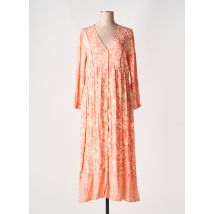 CHERRY PARIS - Robe longue rose en viscose - Femme - Taille 38 - Modz