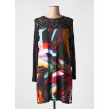 FA CONCEPT - Robe mi-longue rouge en viscose - Femme - Taille 40 - Modz