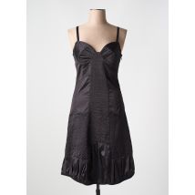 MAIS IL EST OU LE SOLEIL - Robe mi-longue noir en polyester - Femme - Taille 36 - Modz