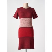 LAVAND - Robe pull rouge en acrylique - Femme - Taille 40 - Modz