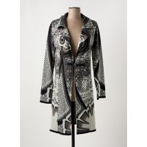 JUST BE - Gilet manches longues gris en acrylique - Femme - Taille 36 - Modz