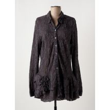 MYRINE & ME - Tunique manches longues gris en polyester - Femme - Taille 44 - Modz