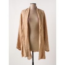 MARILU - Veste casual beige en lin - Femme - Taille 42 - Modz