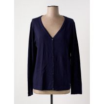 KATMAI - Gilet manches longues bleu en laine - Femme - Taille 42 - Modz
