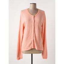 SOULMATE - Gilet manches longues orange en viscose - Femme - Taille 38 - Modz