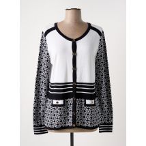 PASSIONI - Gilet manches longues noir en acrylique - Femme - Taille 40 - Modz