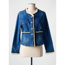 GOODIES - Veste casual bleu en coton - Femme - Taille 40 - Modz