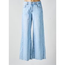 TOXIK3 - Jean coupe flare bleu en coton - Femme - Taille 36 - Modz