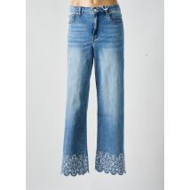 MONDAY PREMIUM - Jeans coupe droite bleu en coton - Femme - Taille 42 - Modz