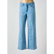 MONDAY PREMIUM - Jeans coupe droite bleu en coton - Femme - Taille 40 - Modz
