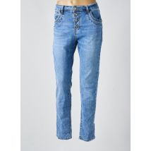 KAROSTAR - Jeans coupe slim bleu en coton - Femme - Taille 40 - Modz