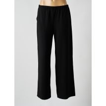 EMABLUES - Pantalon large noir en polyester - Femme - Taille 42 - Modz