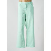MY TINA'S - Jean coupe flare vert en coton - Femme - Taille 48 - Modz
