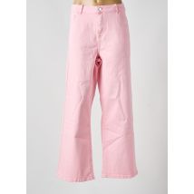 MY TINA'S - Jean coupe flare rose en coton - Femme - Taille 48 - Modz