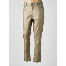 MONDAY PREMIUM - Pantalon slim or en viscose - Femme - Taille 44 - Modz