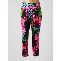 QUINZE HEURES TRENTE - Pantalon slim rose en polyester - Femme - Taille 42 - Modz