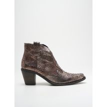 REGARD - Bottines/Boots or en cuir - Femme - Taille 39 - Modz