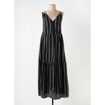 FOR EVER - Robe longue noir en coton - Femme - Taille 36 - Modz