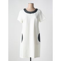 HIPPOCAMPE - Robe mi-longue blanc en polyester - Femme - Taille 40 - Modz