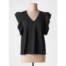 MCM - T-shirt noir en coton - Femme - Taille 38 - Modz