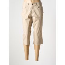 JENSEN - Pantacourt beige en coton - Femme - Taille 38 - Modz