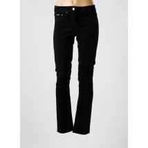 BRANDTEX - Pantalon droit noir en coton - Femme - Taille 40 - Modz