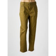 JENSEN - Pantalon slim vert en coton - Femme - Taille 44 - Modz
