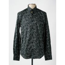 BENSON & CHERRY - Chemise manches longues vert en coton - Homme - Taille M - Modz